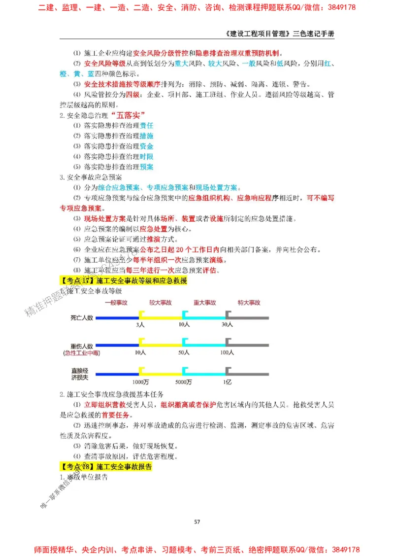 2025年一级建造师《建设工程项目管理》三色速记手册._2026年一级建造师_2026年一建管理_2025年一建管理SVIP_01-精华文档✿电子教材✿历年真题_27-管理《三色速记手册》SMR推荐