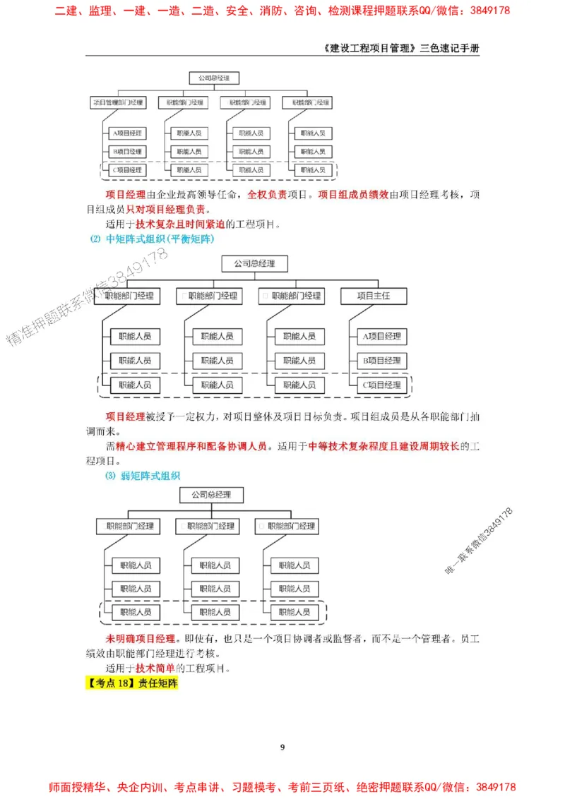 2025年一级建造师《建设工程项目管理》三色速记手册._2026年一级建造师_2026年一建管理_2025年一建管理SVIP_01-精华文档✿电子教材✿历年真题_27-管理《三色速记手册》SMR推荐