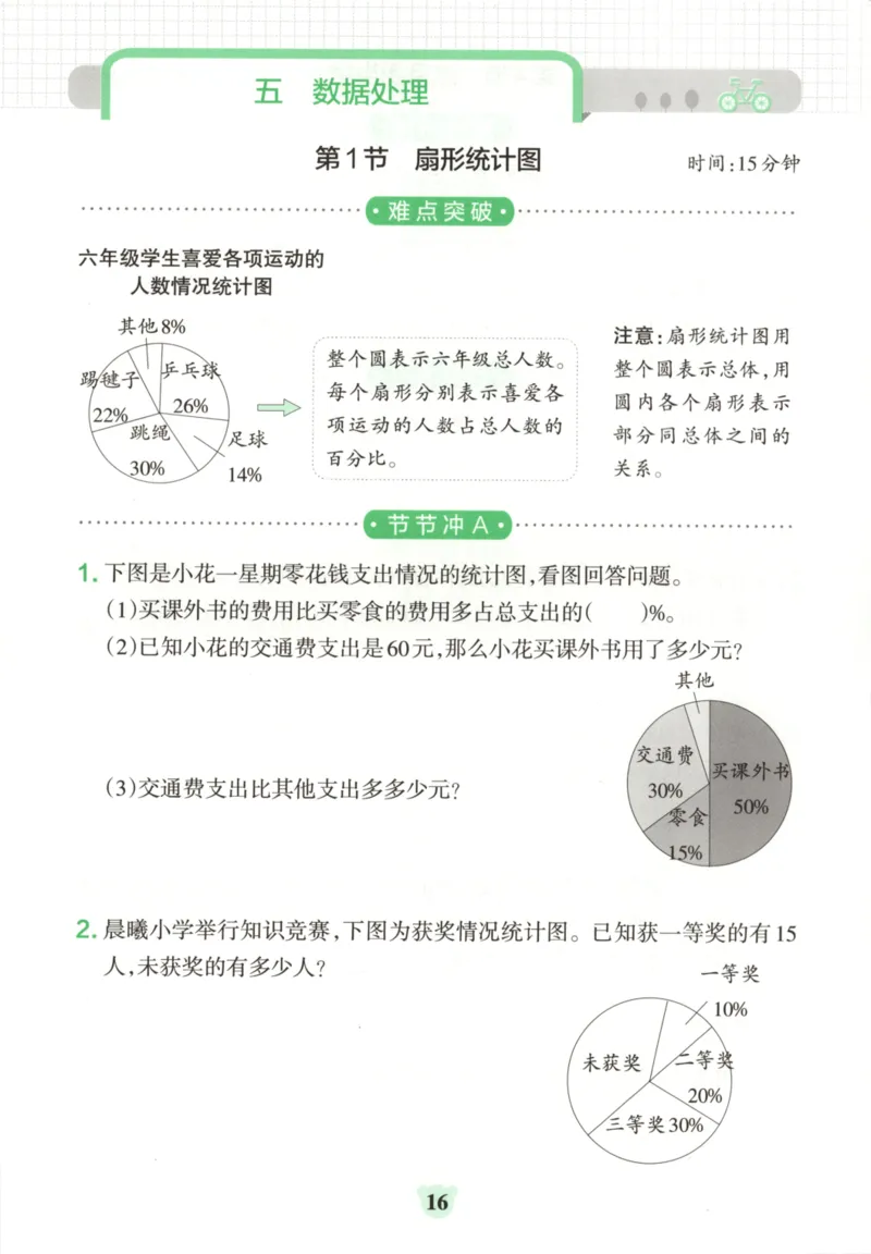 25秋《学霸冲A卷》6年级上册数学北师大_25秋《小学学霸冲A卷》数学北师大1-6