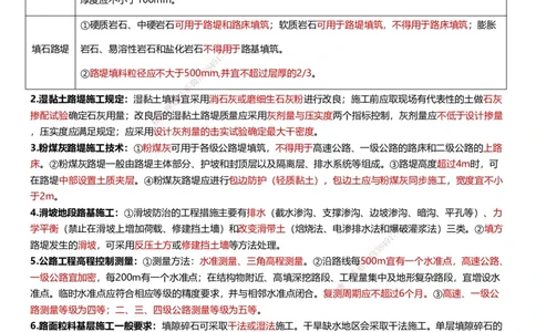 233-公路-考前终极3页纸_2026年一级建造师_2026年一建公路_2025年一建公路SVIP_05-考前密训✿央企特训✿机构普押_38-公路《考前终极3页纸》233