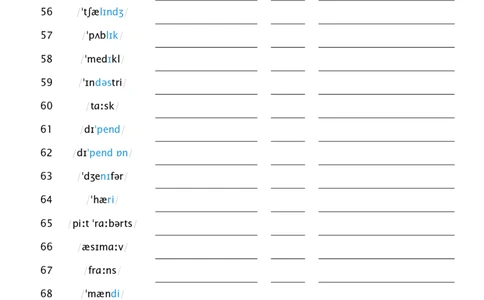 2025秋人教版八年级上册英语U7音标默单词单词默写_初中英语新版_最新人教版英语八年级上册_新版_初中英语8上新更新第三套可选择_10单词默写+字帖_单词表
