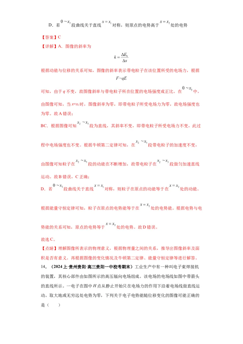 专题10图像问题60题专练（解析版）_2025高中物理模型方法技巧高三复习专题练习讲义_高考物理图像与方法