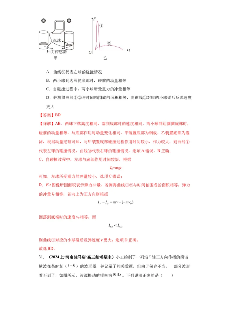 专题10图像问题60题专练（解析版）_2025高中物理模型方法技巧高三复习专题练习讲义_高考物理图像与方法
