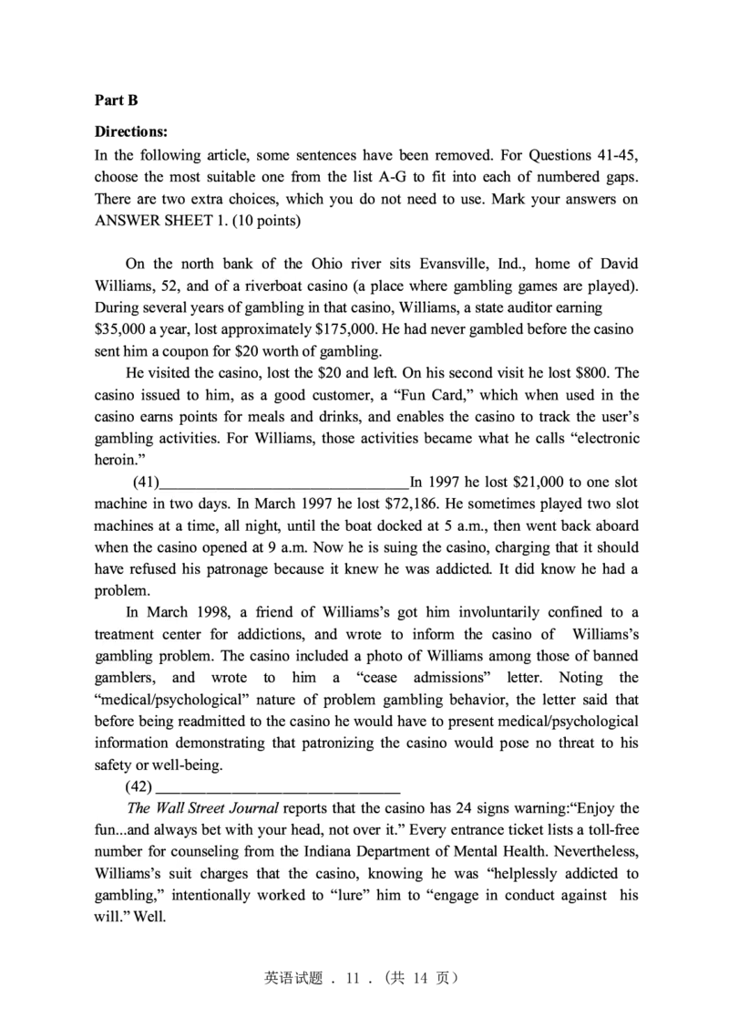 2006年考研英语真题（可复制、可搜索）(1)_❤️1.1980-2009年考研英语真题及解析(英语一二通用）_01、真题部分（英语一二通用）