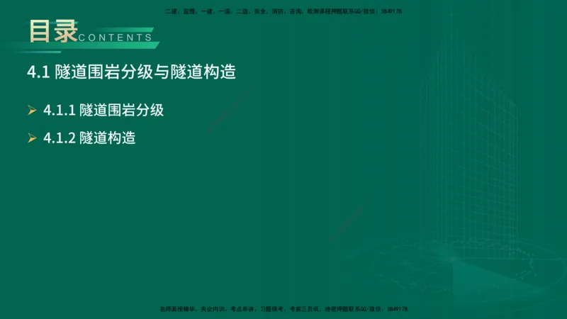 25年一建《公路实务》大V精讲第4章（100~101节）讲义在线版_2026年一级建造师_2026年一建公路_2025年一建公路SVIP_02-基础精讲✿高端面授✿深度强化_04.第4章隧道工程