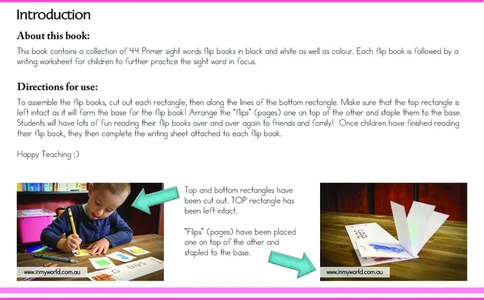 FlipBooks-Primer143P_幼小衔接全套_幼小衔接资料大全_幼小衔接资料1️⃣_017高频词翻翻卡500页_高频词翻翻卡文档500页