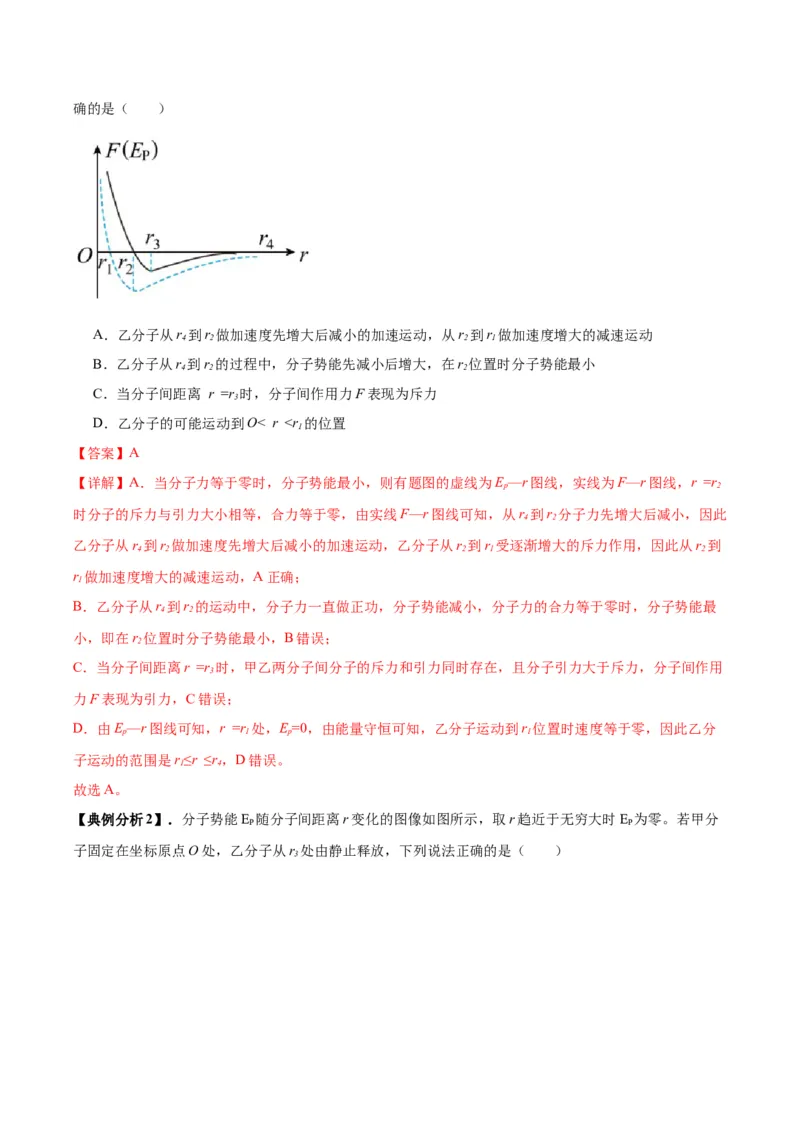 专题08热学中的图像（解析版）_2025高中物理模型方法技巧高三复习专题练习讲义_高考物理图像与方法