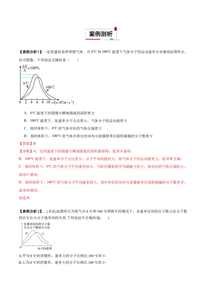 专题08热学中的图像（解析版）_2025高中物理模型方法技巧高三复习专题练习讲义_高考物理图像与方法