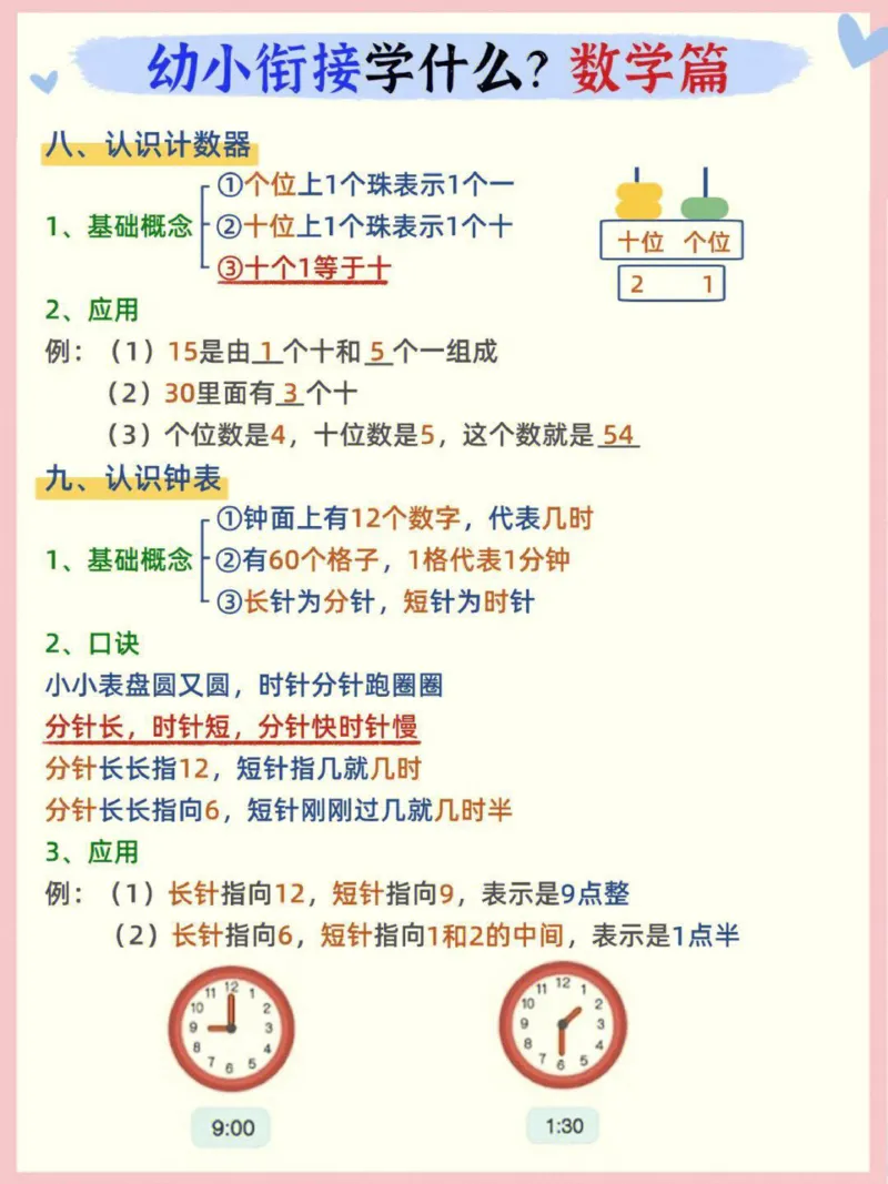 0001幼小衔接数学篇(1)_幼小衔接数学