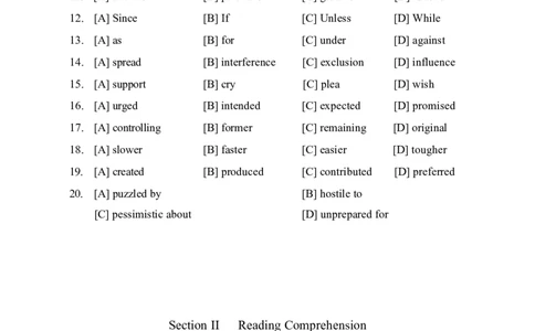 2007年历年考研英语真题_❤️1.1980-2009年考研英语真题及解析(英语一二通用）_01、真题部分（英语一二通用）_Word版
