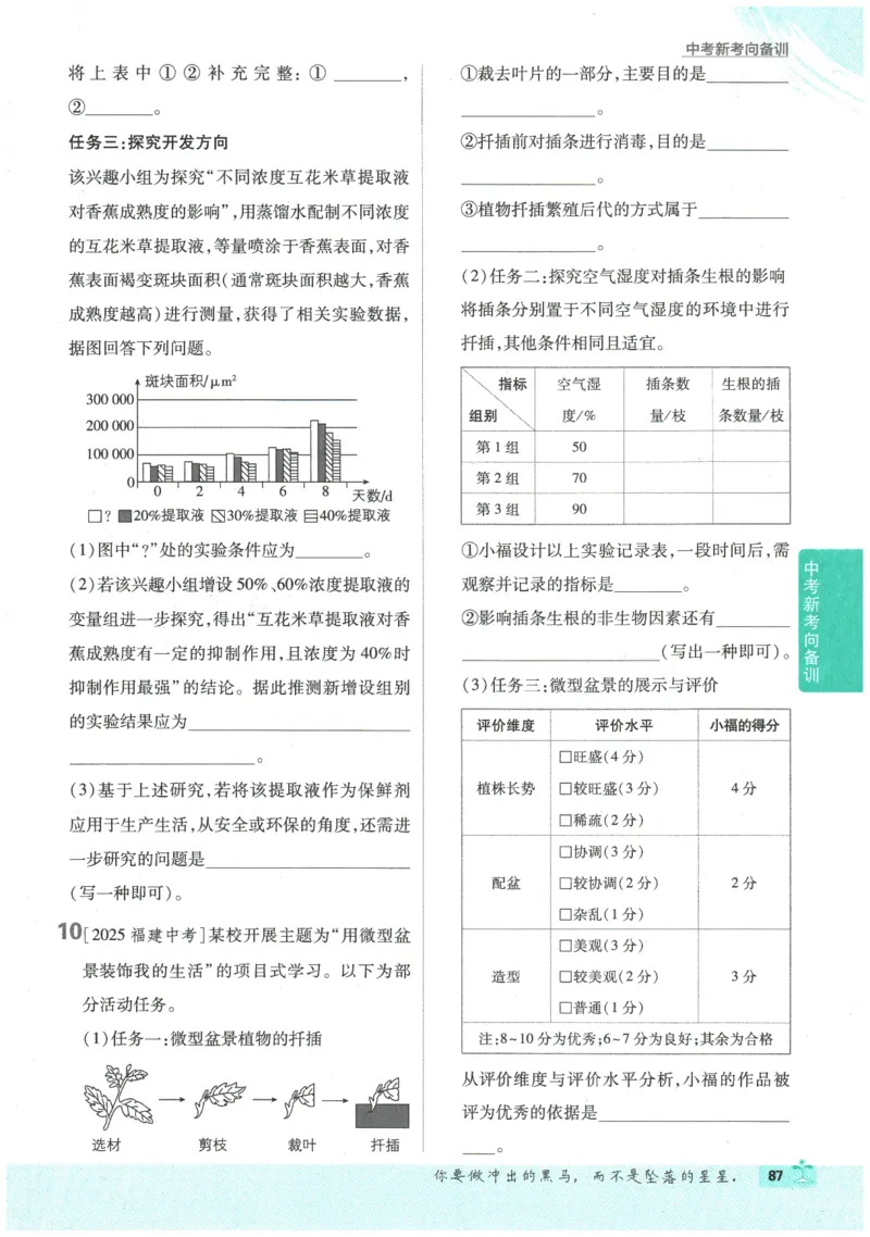 2026春《初中必刷题》生物RJ8下_2026春《初中必刷题》生物RJ8下