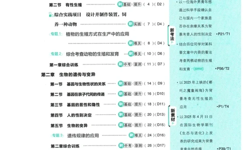 2026春《初中必刷题》生物RJ8下_2026春《初中必刷题》生物RJ8下