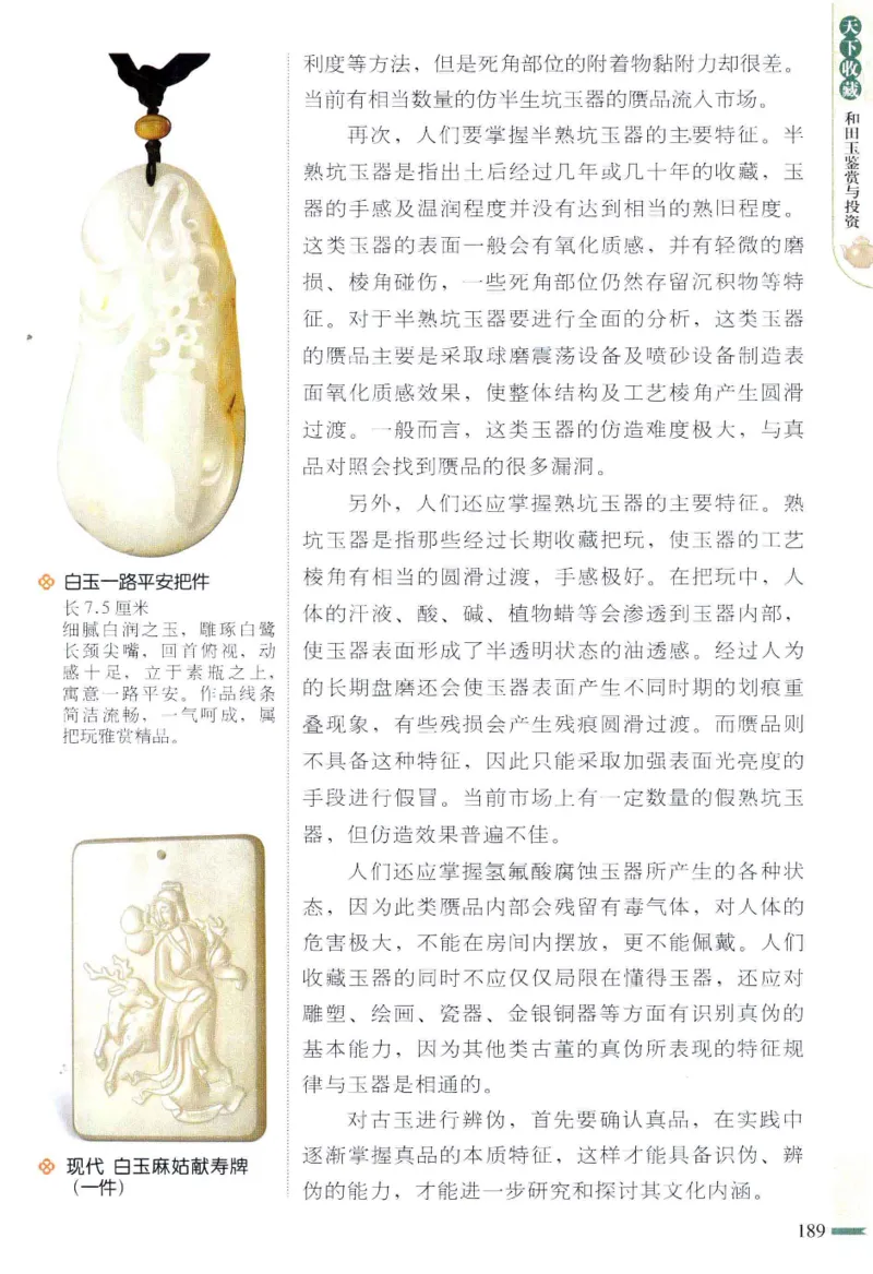 天下收藏系列和田玉鉴赏与投资__X018-玉石珠宝鉴定教程最新合集_7、和田玉鉴定专题全套课程_和田玉电子书