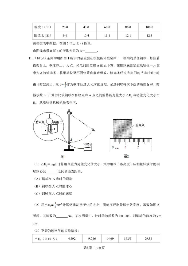 2016年高考物理试卷（江苏）（空白卷）_物理历年高考真题_新&middot;PDF版2008-2025&middot;高考物理真题_物理（按省份分类）2008-2025_2008-2025&middot;（江苏）物理高考真题