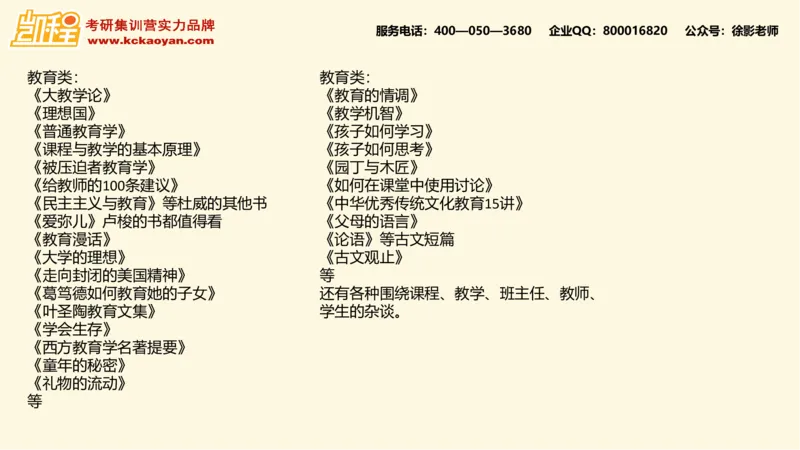 第16讲：《如何在课堂中使用讨论》_26考研复试_复试网课（最新版，含机构讲义）_04.2026教育类复试课程_01.复试指导讲义_01名著导读课件