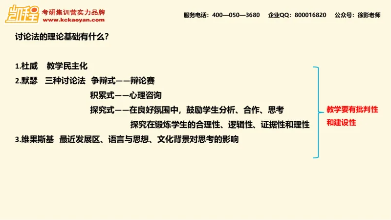 第16讲：《如何在课堂中使用讨论》_26考研复试_复试网课（最新版，含机构讲义）_04.2026教育类复试课程_01.复试指导讲义_01名著导读课件