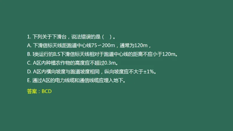 028（导航台站场地的环境要求）_2026年一级建造师_2026年一建民航_2025年一建民航SVIP_02-基础精讲✿高端面授✿深度强化_05-民航《教材精讲班》柚子SMR推荐_彩色