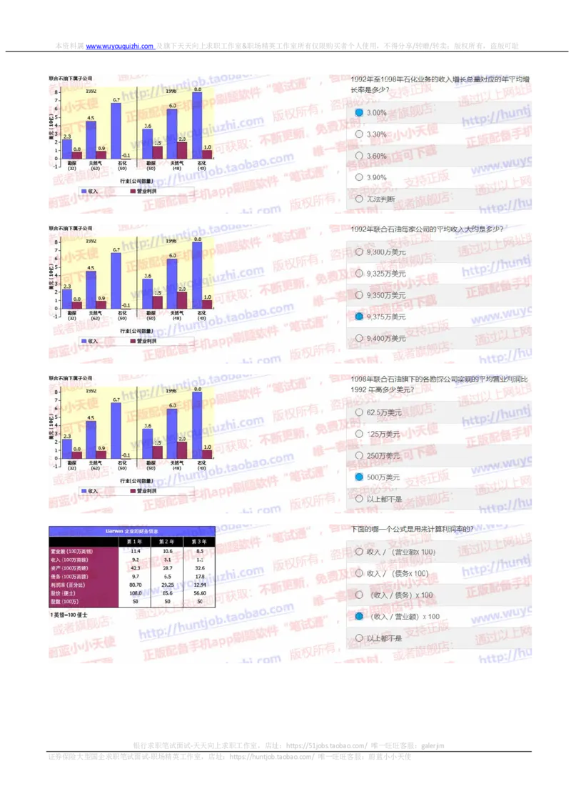 花旗银行2019招聘1031在线测试真题及答案_2025春招题库汇总_外资银行题库_23花旗_2019年历次OT真题及答案