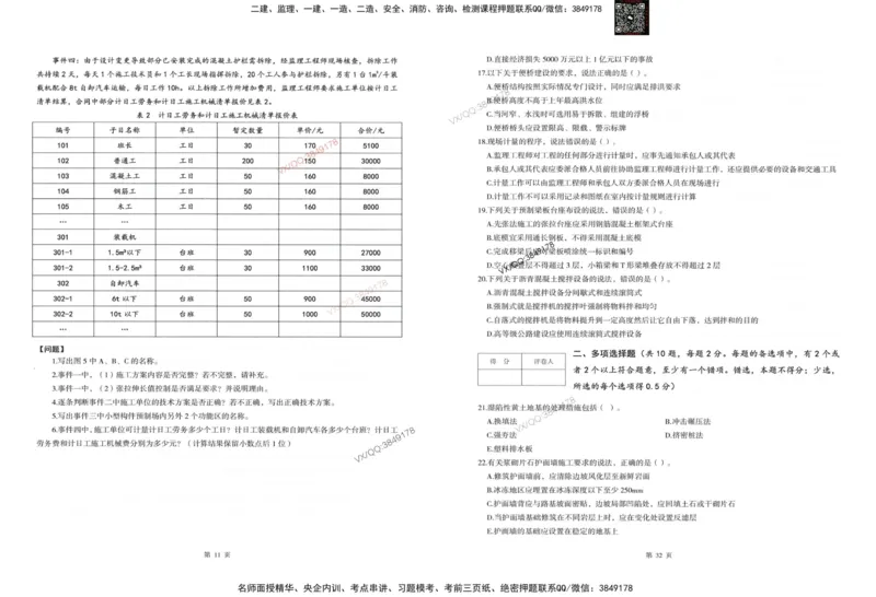2025一建公路-考前密押三套卷_2026年一级建造师_2026年一建公路_2025年一建公路SVIP_05-考前密训✿央企特训✿机构普押_01-公路《三页纸+密押3套卷》SMR推荐