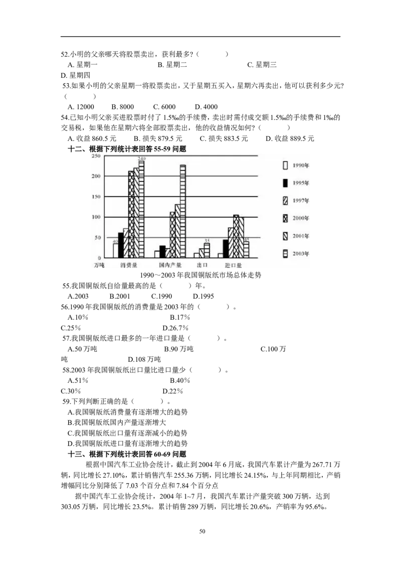 资料分析习题大全_三桶油_中石化笔试_中石化_2022中石化资料_中石化资料分析模块