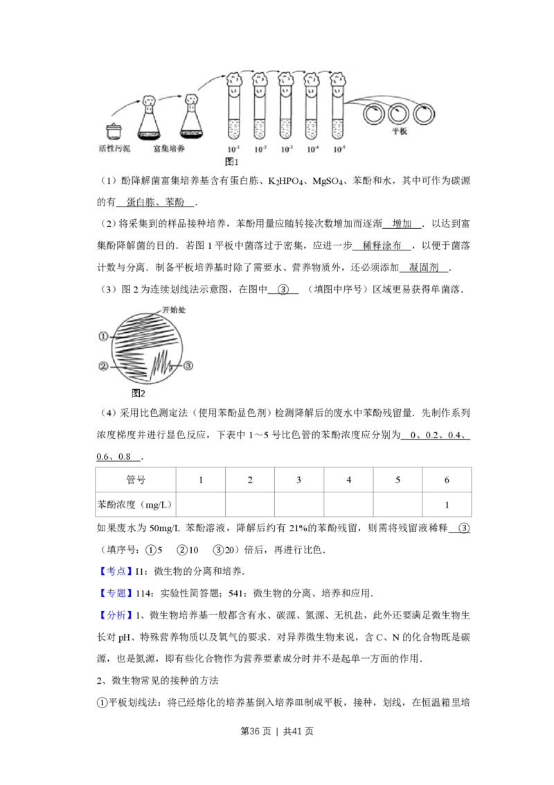 2017年高考生物试卷（江苏）（解析卷）_生物历年高考真题_新&middot;PDF版2008-2025&middot;高考生物真题_生物（按试卷类型分类）2008-2025_自主命题卷&middot;生物（2008-2025）_江苏自主命题&middot;生物（2008-2025）