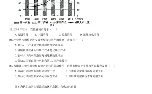 2013年高考地理试卷（安徽）（空白卷）_地理历年高考真题_新&middot;PDF版2008-2025&middot;高考地理真题_地理（按年份分类）2008-2025_2013&middot;地理高考真题