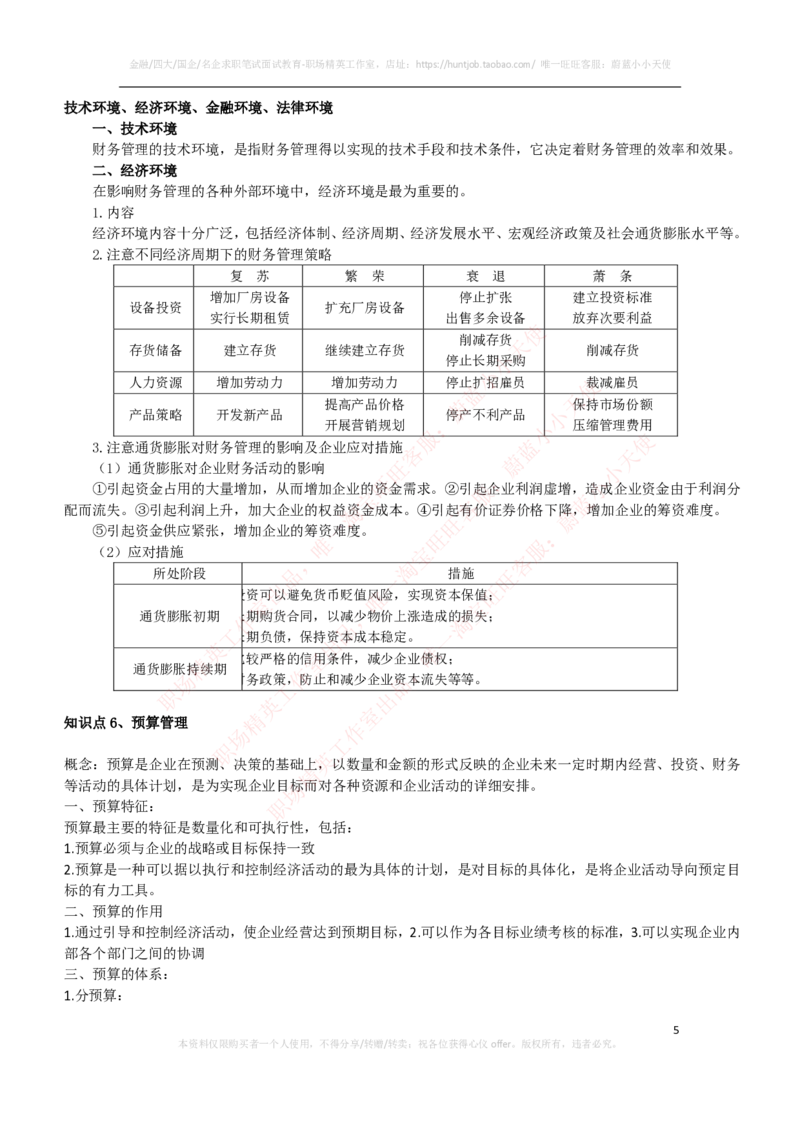 财务类-财务管理复习知识点讲义整理_2025春招题库汇总_国企题库_国家能源_20230827_151217_2-国家能源集团2023招聘笔试完整知识点（专业知识部分）_财会类