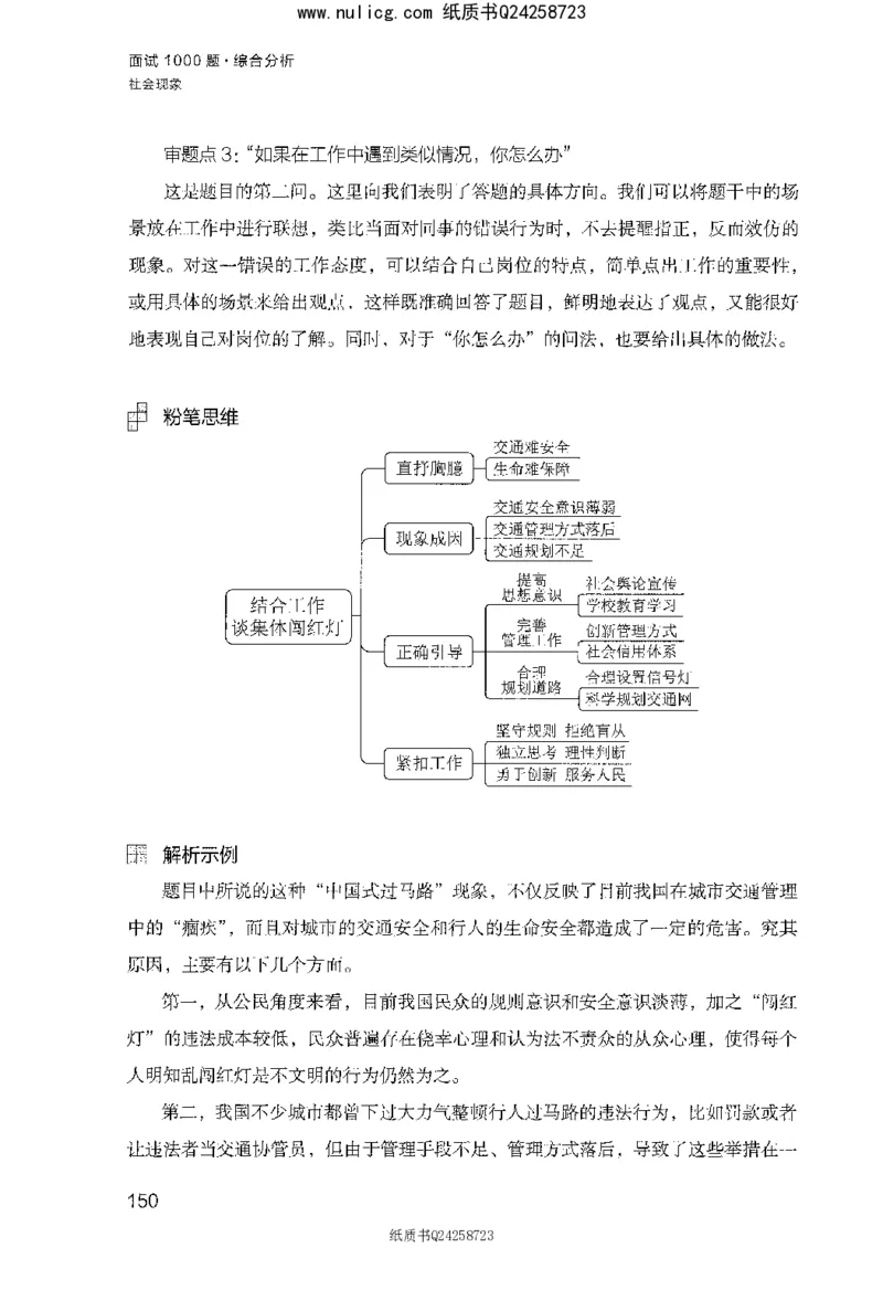面试1000题（综合分析&middot;社会现象）_2025春招题库汇总_十大行测题库_2023年十大热门题库更新中_09、易考汇总_银行面试_半结构化_粉笔面试1000题