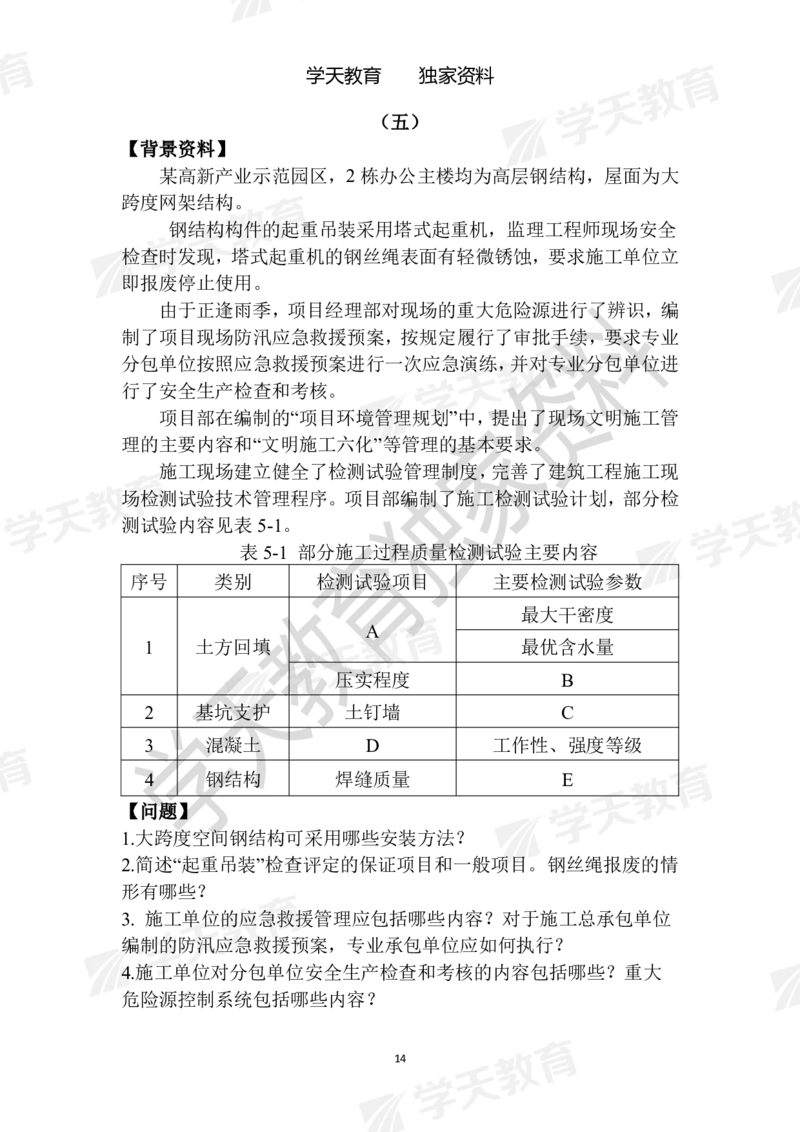 01.2025年一建《建筑》模拟卷1-模拟卷6_2026年一级建造师_2026年一建建筑_2025年一建建筑SVIP_04-冲刺串讲✿考点强化✿小灶集训_62-建筑《考前集训班》魏国安XT_--配套讲义--