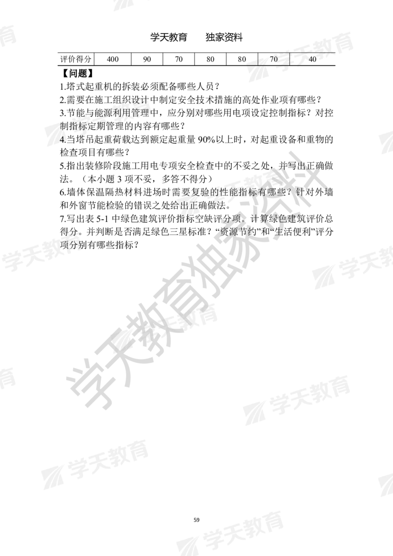 01.2025年一建《建筑》模拟卷1-模拟卷6_2026年一级建造师_2026年一建建筑_2025年一建建筑SVIP_04-冲刺串讲✿考点强化✿小灶集训_62-建筑《考前集训班》魏国安XT_--配套讲义--