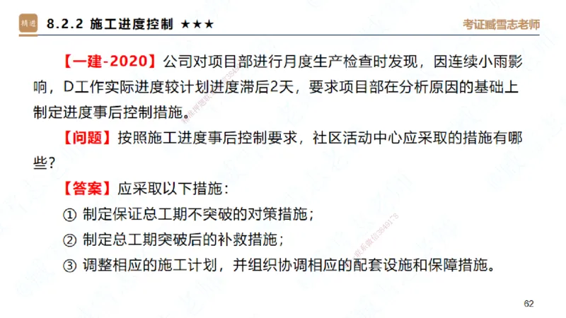 06.2025臧雪志-案例速通-建筑实务6_2026年一级建造师_2026年一建建筑_2025年一建建筑SVIP_04-冲刺串讲✿考点强化✿小灶集训_06-建筑《案例速通直播》臧雪志HX_讲义