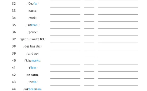 2026春人教版英语八下Unit7看音标默单词_初中英语新版_最新人教版英语八年级下册_2026春新人教版八下（更新中）_04单词背诵默写8个表（全）