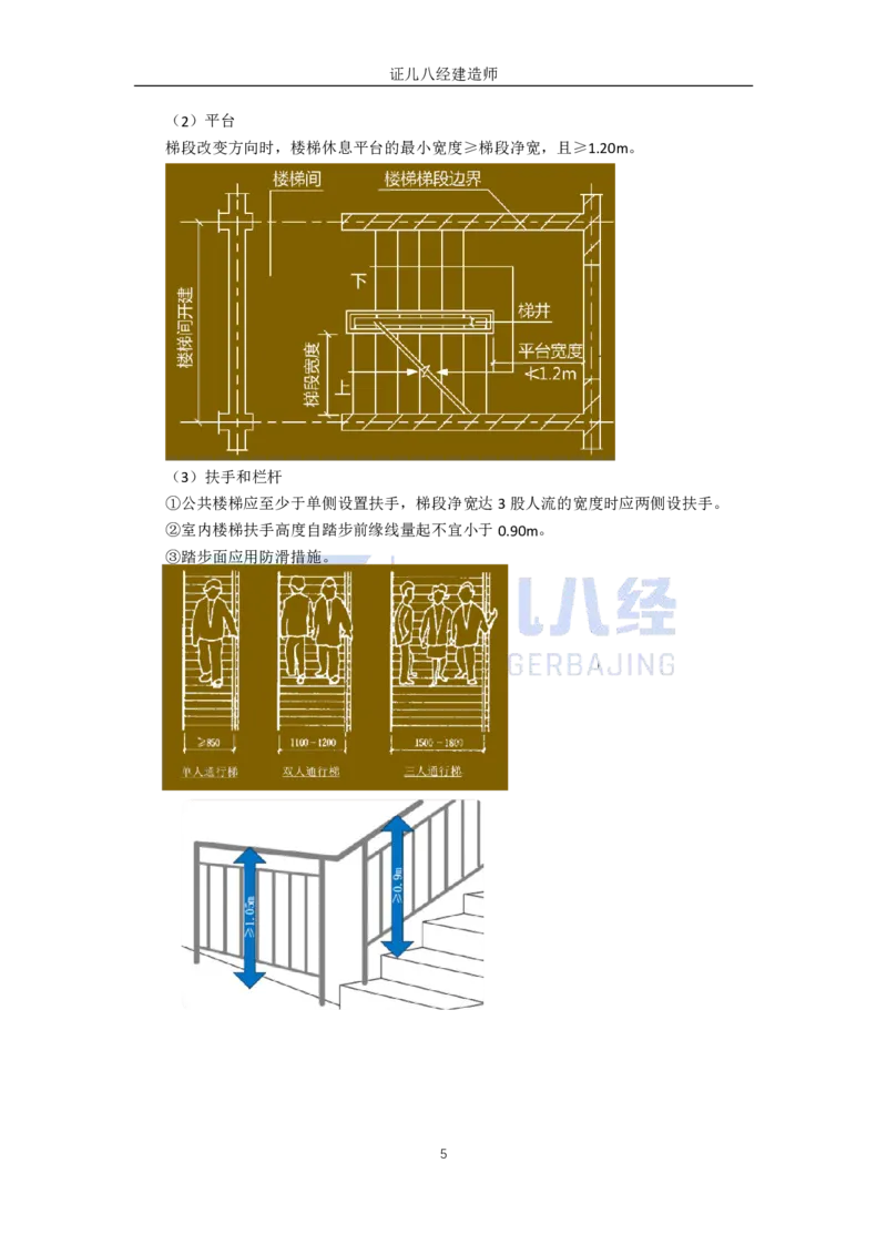 05-建筑构造设计的基本要求（楼地面、墙体、楼梯和电梯）_2026年一级建造师_2026年一建建筑_2025年一建建筑SVIP_02-基础精讲✿高端面授✿深度强化_讲义