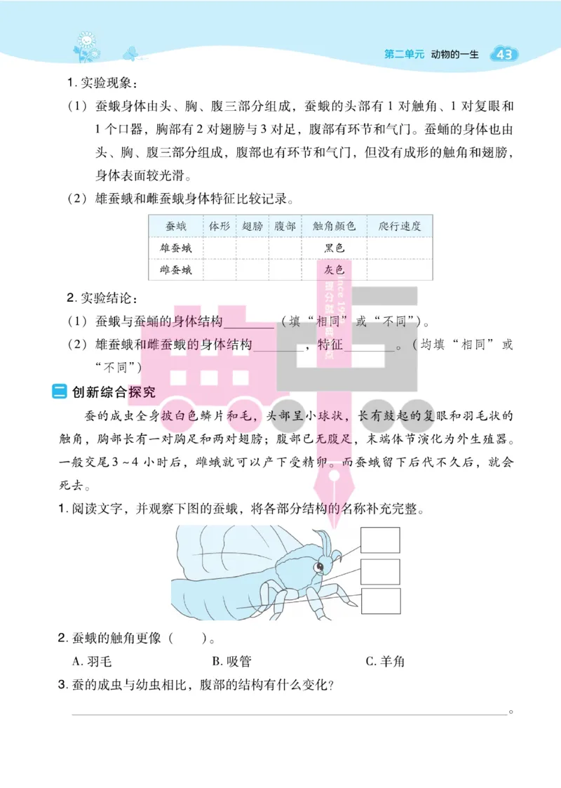 23春典中点三年级科学下(JK版)_2024年人教版小学数学一二三四五六年级上册下册期中期末试a0747_小学全科《同步练习+精品试卷》打包下载（1-6年级单元月考期中期末试卷）_小学科学