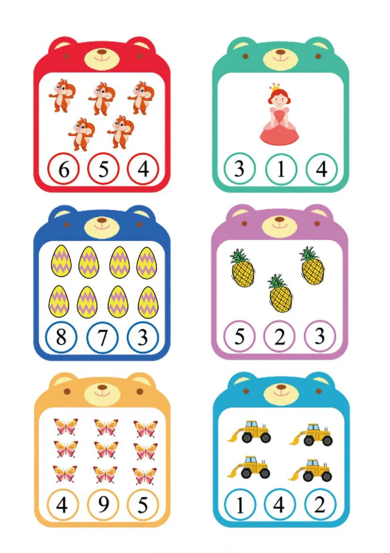 2.物数对应_幼小语数英专项资料_幼小数学专项