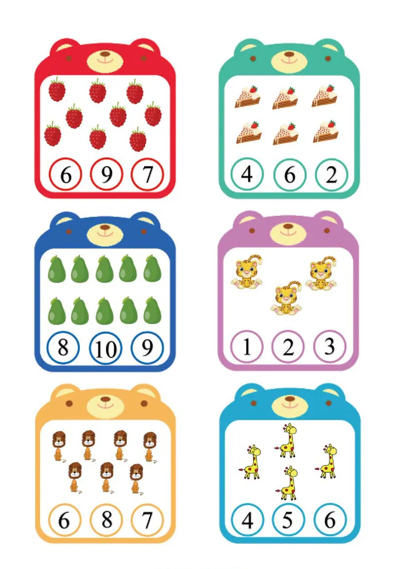 2.物数对应_幼小语数英专项资料_幼小数学专项