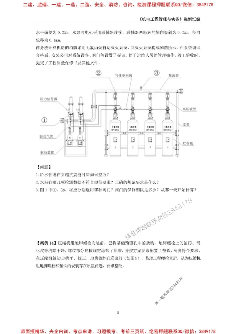 2025年一级建造师《机电工程管理与实务》案例汇编_2026年一级建造师_2026年一建机电_2025年一建机电SVIP_01-精华文档✿电子教材✿历年真题_33-机电《案例汇编》SMR推荐