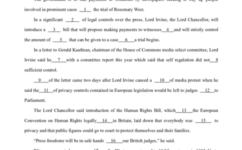 2001年考研英语真题（可复制、可搜索）(1)_❤️1.1980-2009年考研英语真题及解析(英语一二通用）_01、真题部分（英语一二通用）