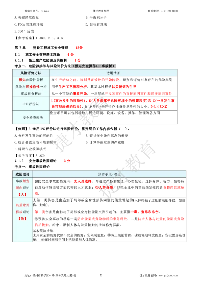 2025年一级建造师《建设工程项目管理》夜校小灶班_2026年一级建造师_2026年一建管理_2025年一建管理SVIP_04-冲刺串讲✿考点强化✿小灶集训_05-管理《小灶冲刺班》杨教授JC
