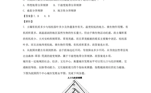 2018年高考地理试卷（浙江）（4月）（解析卷）_地理历年高考真题_新&middot;Word版2008-2025&middot;高考地理真题_地理（按试卷类型分类）2008-2025_自主命题卷&middot;地理（2008-2025）