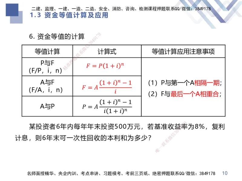 01.2025李理-考点专项突破-经济1_2026年一级建造师_2026年一建经济_2025年一建经济SVIP_02-基础精讲✿高端面授✿深度强化_51-经济《考点专项突破》李理HX_讲义