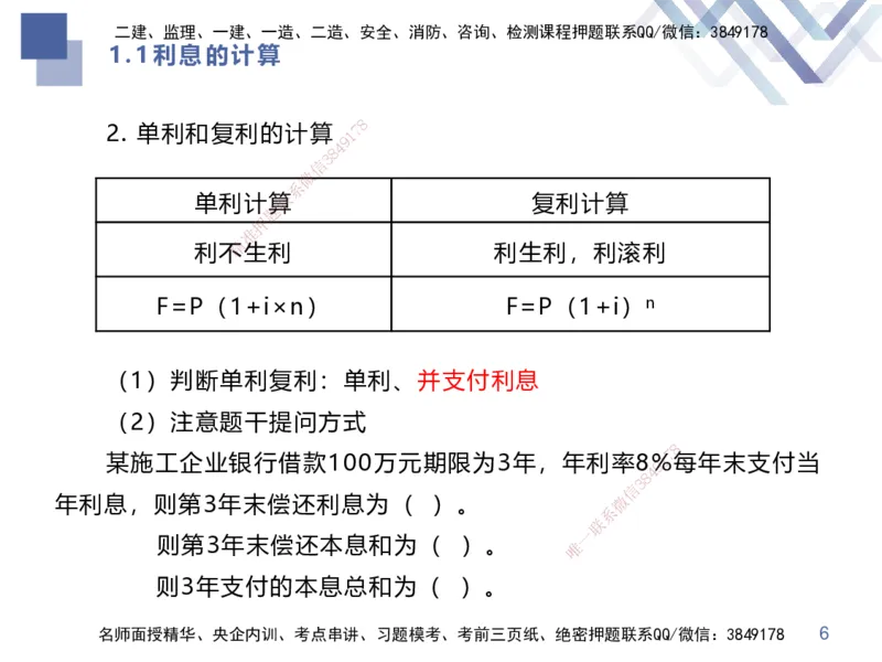 01.2025李理-考点专项突破-经济1_2026年一级建造师_2026年一建经济_2025年一建经济SVIP_02-基础精讲✿高端面授✿深度强化_51-经济《考点专项突破》李理HX_讲义