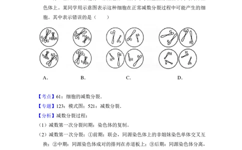 2017年高考生物试卷（新课标Ⅱ）（解析卷）_生物历年高考真题_新&middot;PDF版2008-2025&middot;高考生物真题_生物（按省份分类）2008-2025_2012-2024&middot;（重庆）生物高考真题