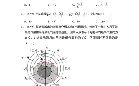 2016年高考数学试卷（文）（新课标Ⅲ）（空白卷）_历年高考真题合集_数学历年高考真题_新&middot;Word版2008-2025&middot;高考数学真题_数学（按年份分类）2008-2025_2016&middot;高考数学真题