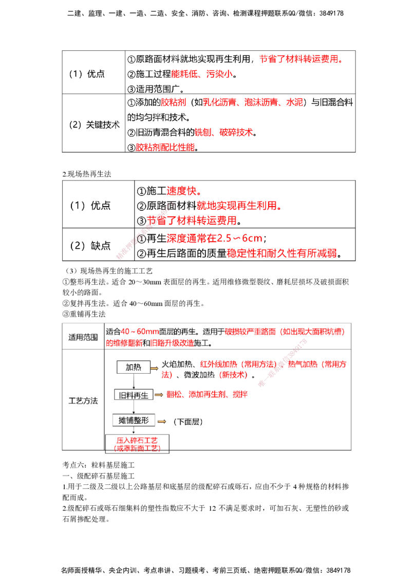 25一建-网络密训知识点-公路_2026年一级建造师_2026年一建公路_2025年一建公路SVIP_04-冲刺串讲✿考点强化✿小灶集训_54-公路《考前私塾密训》李昌春HX_讲义