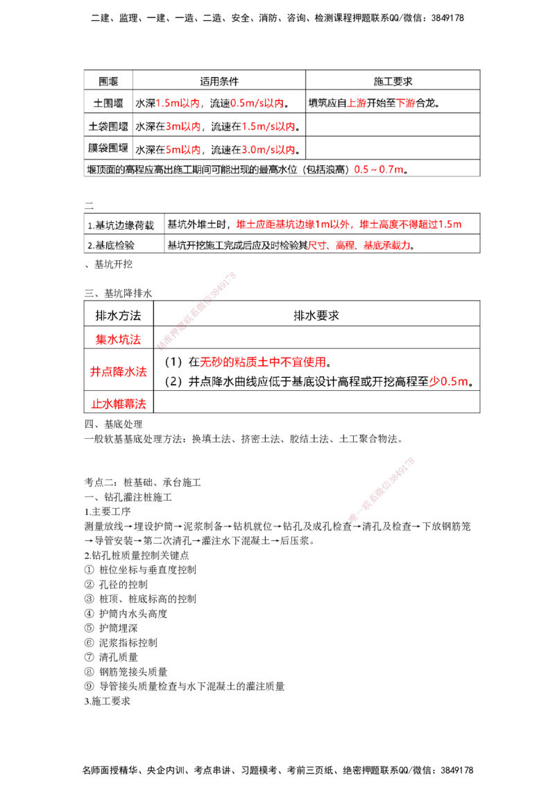 25一建-网络密训知识点-公路_2026年一级建造师_2026年一建公路_2025年一建公路SVIP_04-冲刺串讲✿考点强化✿小灶集训_54-公路《考前私塾密训》李昌春HX_讲义