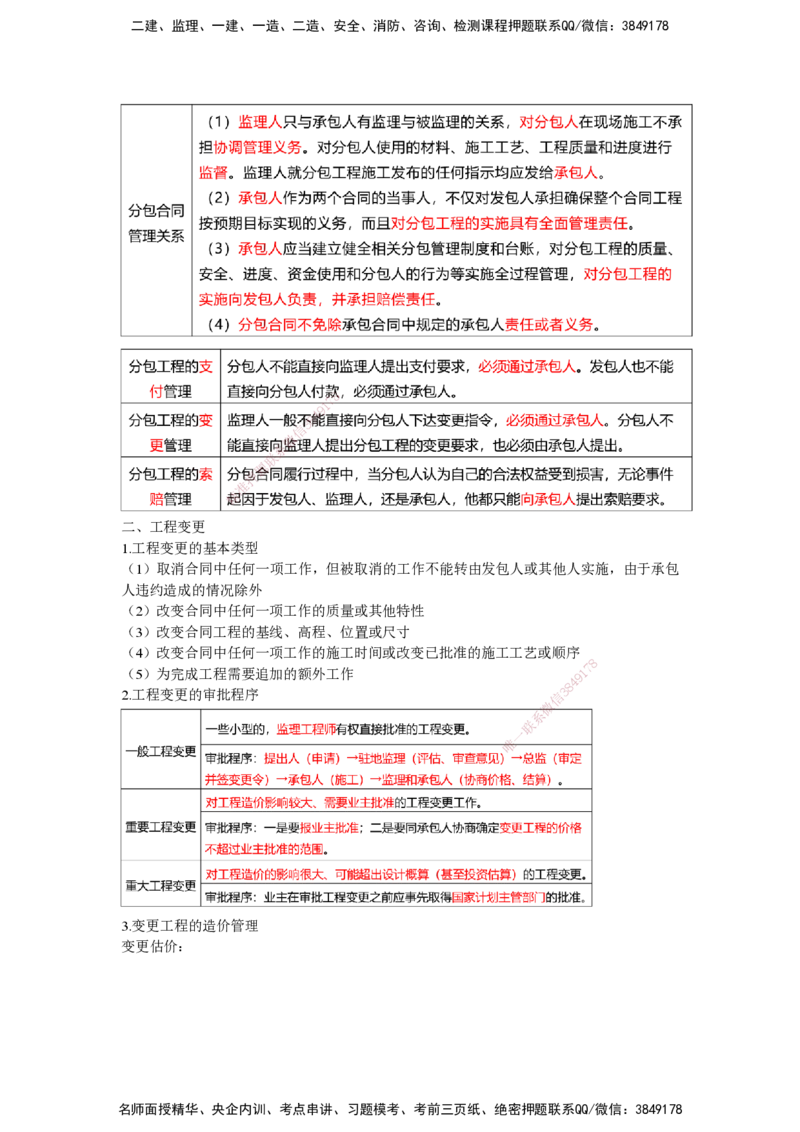 25一建-网络密训知识点-公路_2026年一级建造师_2026年一建公路_2025年一建公路SVIP_04-冲刺串讲✿考点强化✿小灶集训_54-公路《考前私塾密训》李昌春HX_讲义
