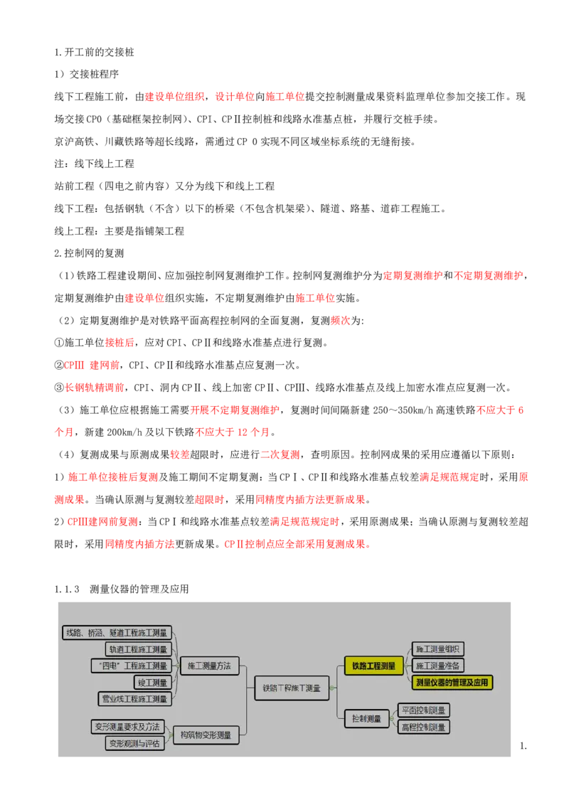 01.01-第1章-1.1、1.2-铁路工程测量、控制测量_2026年一级建造师_2026年一建铁路_2025年一建铁路SVIP_02-基础精讲✿高端面授✿深度强化_11-铁路《天一精讲班》陈士甲KL_01.第一章