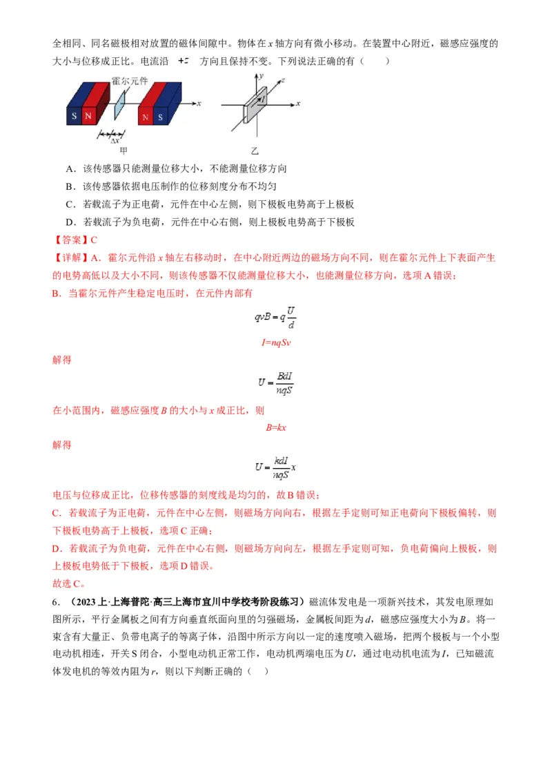 专题14电子仪器模型大盘点（解析版）_2025高中物理模型方法技巧高三复习专题练习讲义_高考物理热点模型