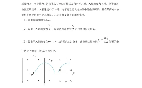 模型56复合场模型（原卷版）_2025高中物理模型方法技巧高三复习专题练习讲义_高考物理模型最新模拟题专项训练